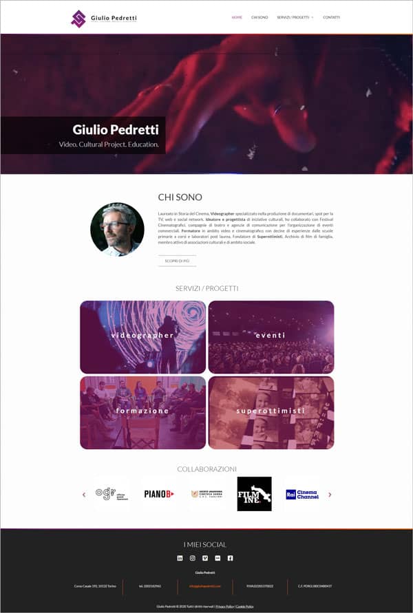sito Giulio Pedretti